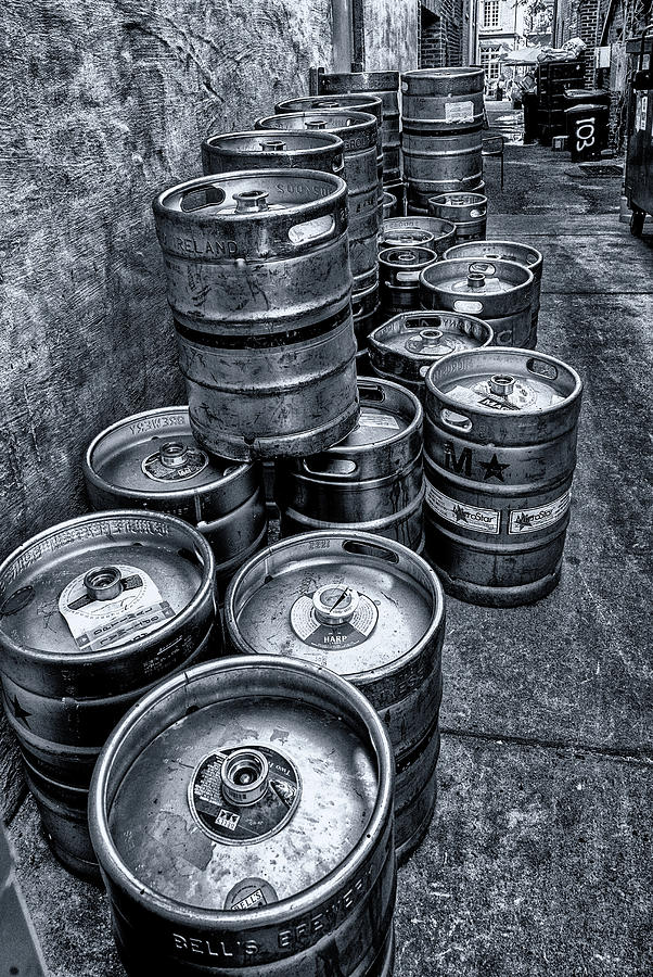 Beer Keg Supply Chain Photograph by Jim Moore