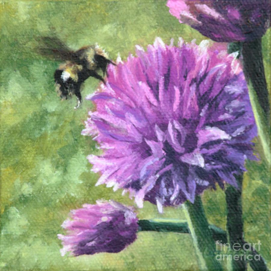 Bees Life II Painting by Lisa Pope