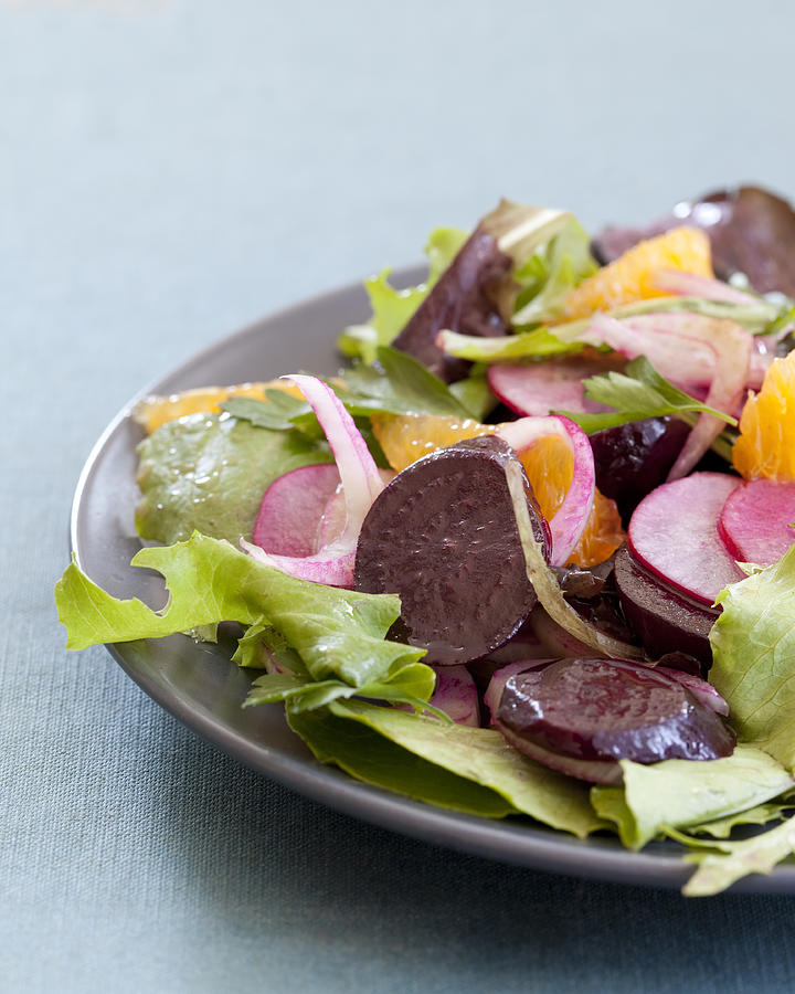 Beet salad Photograph by Tara Donne