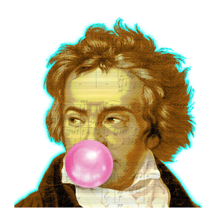 Beethoven Bazooka Digital Art by Gary Grayson