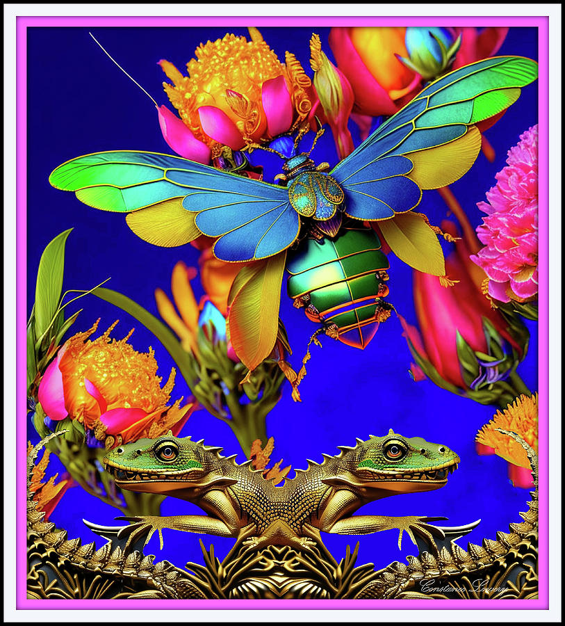 Beetle Digital Art by Constance Lowery - Fine Art America