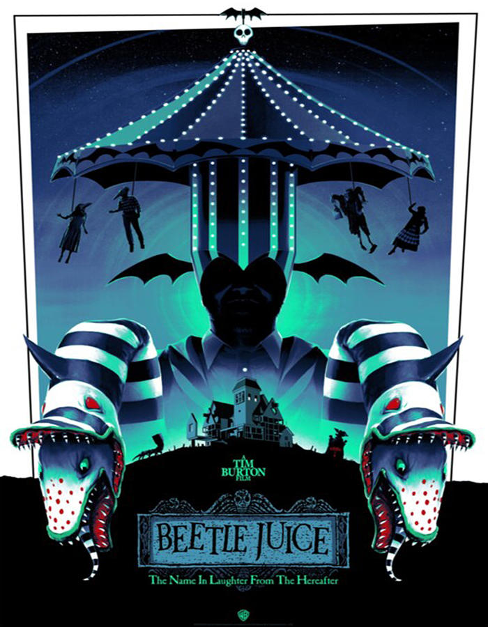 Beetlejuice Movie Fan Art Digital Art by Ashley Nicoletti - Fine Art ...