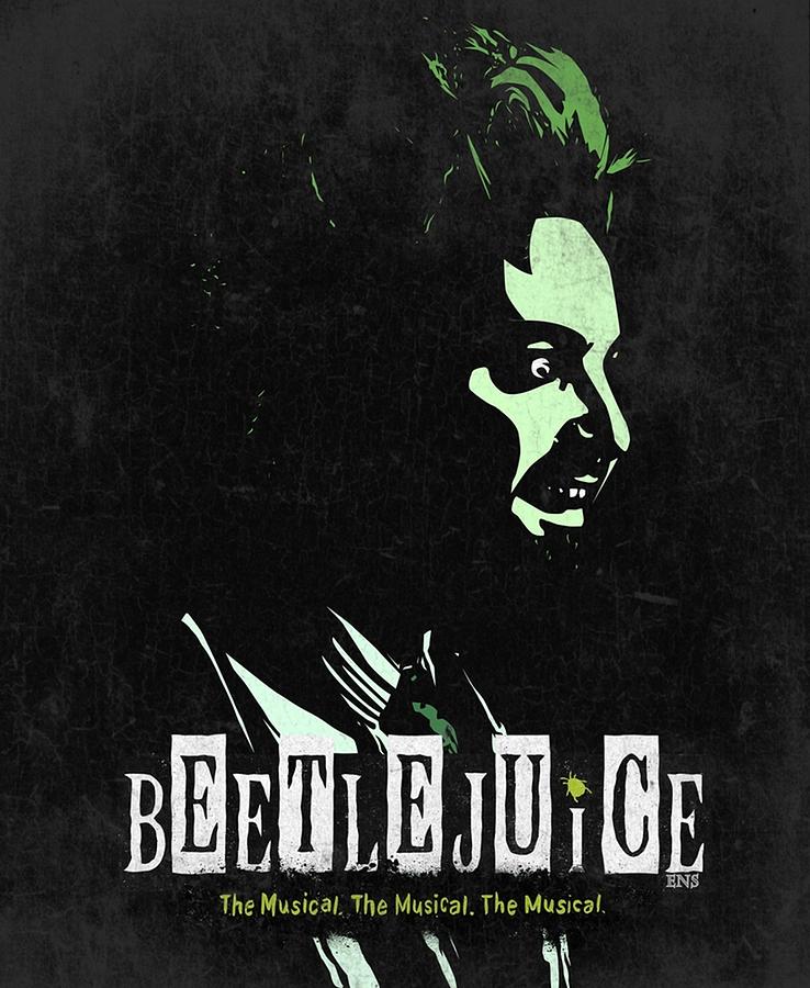 Beetlejuice The Musical Poster Digital Art by Kailani Smith | Pixels