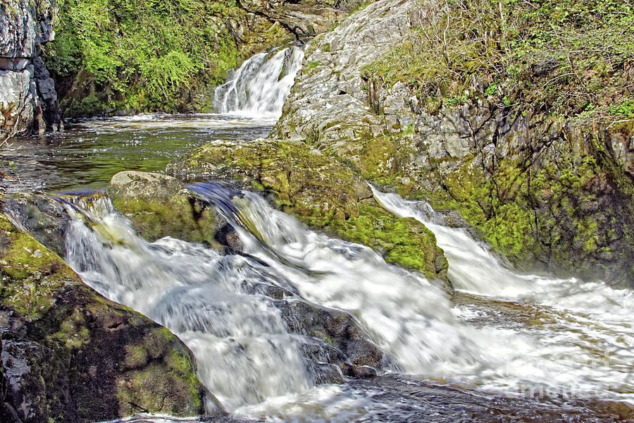 Beezley Falls at Ingleton, Yorkshire Dales Photograph by David Birchall
