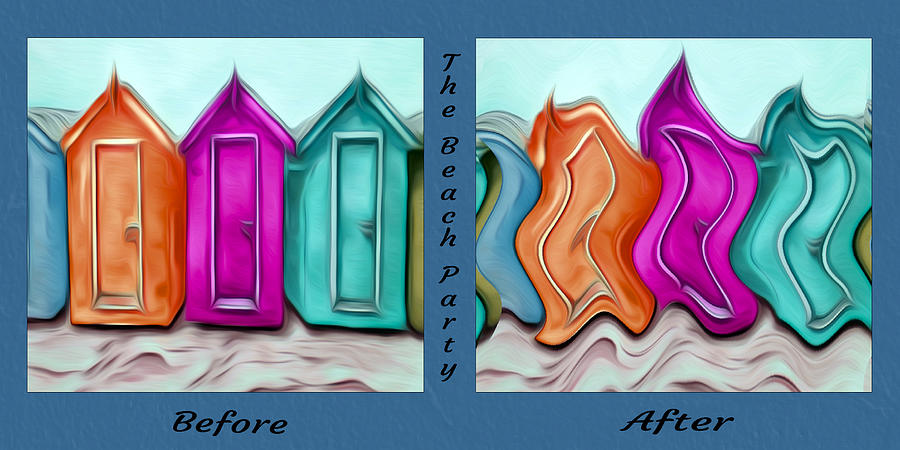Before and After the Party Digital Art by Ronald Mills