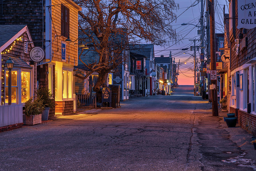 Before Sunrise at Bearskin Neck in Rockport Massachusetts Photograph by Juergen Roth