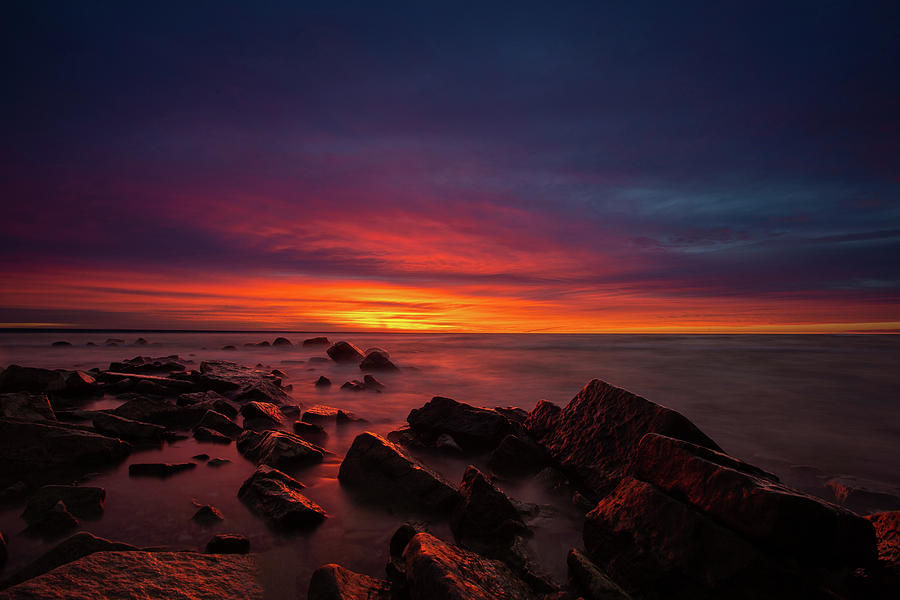 Before Sunrise Photograph by John Karpinsky - Fine Art America