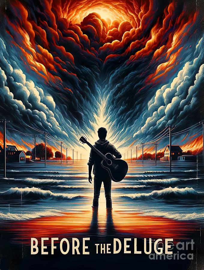 Before the Deluge music poster Digital Art by Movie World Posters