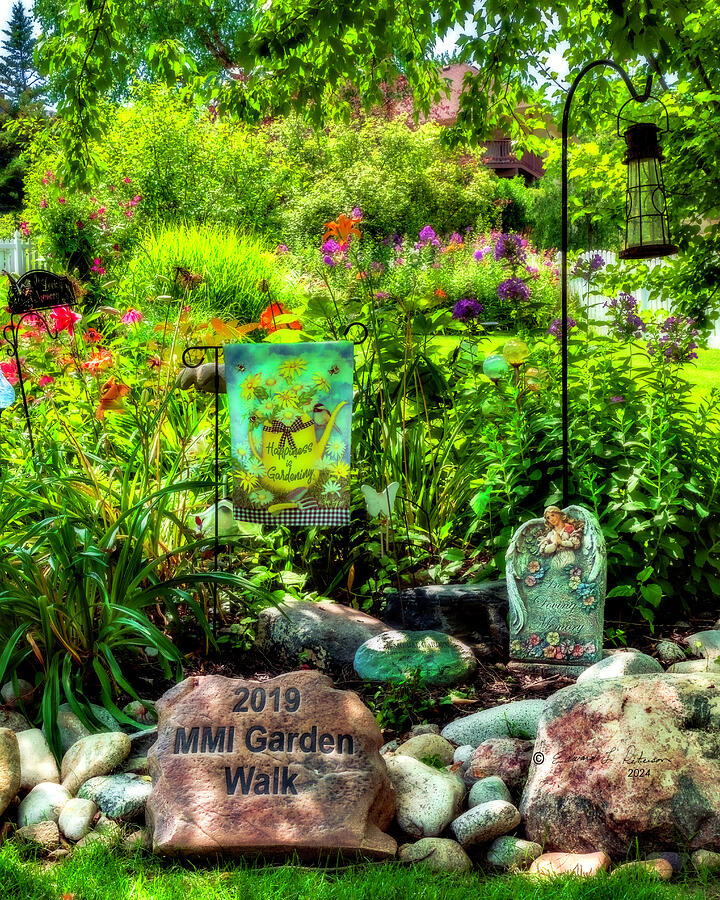 Beginning of a Garden Walk Photograph by Ed Peterson Beginning of a Garden Walk Photograph by Ed Peterson