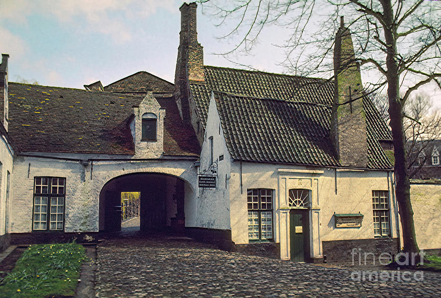 Beguinage House Photograph by Bob Phillips