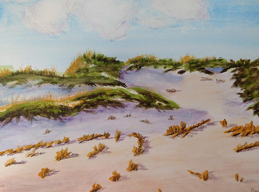 Behind the Dune Painting by Charles Seltman - Fine Art America