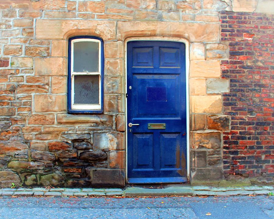 Behind this blue door Photograph by Justin Farrimond