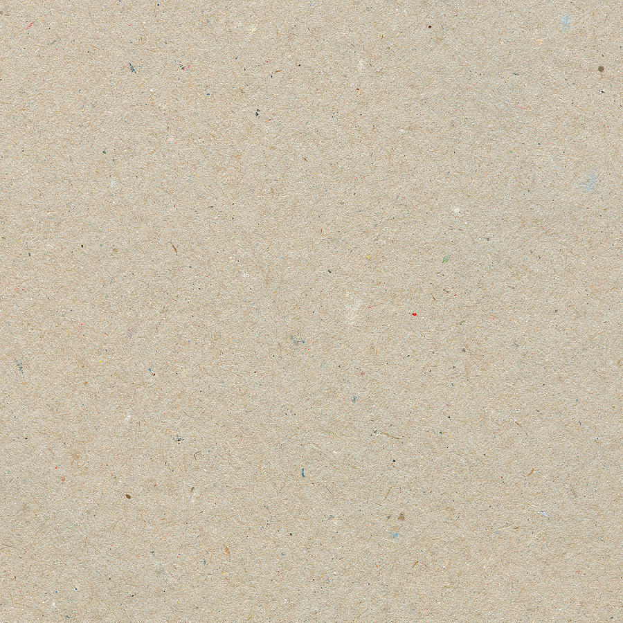 Beige recycled paper with texture grains Photograph by Tomograf