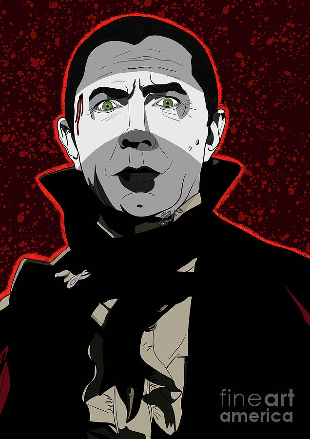 Bela Lugosi Dracula Digital Art by Marisol VB