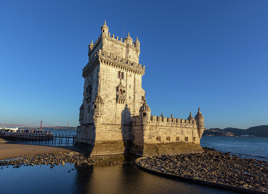 Belem Tower and Tagus River in Lisbon Photograph by Mikhail Kokhanchikov