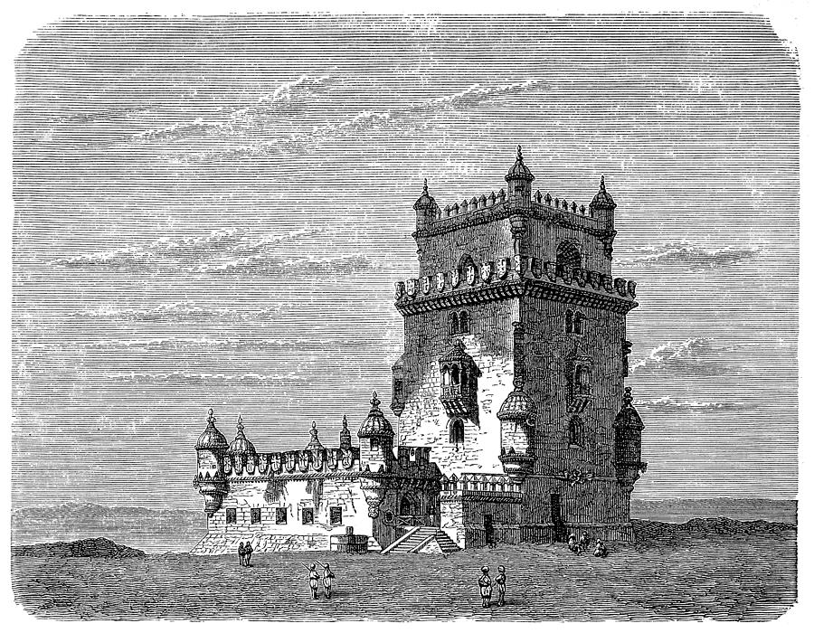 Belem Tower Drawing by Nastasic