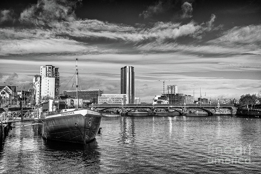Belfast Barge Photograph by Jim Orr