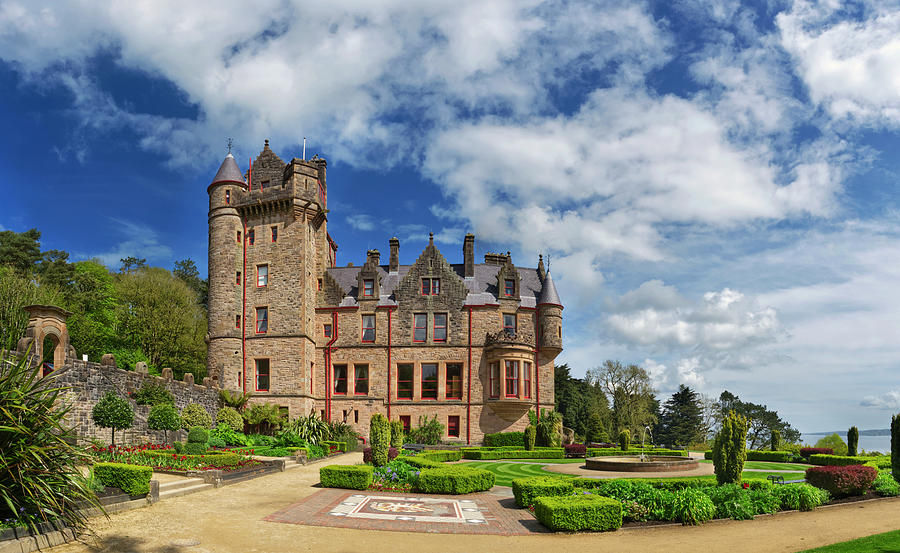 Belfast Castle Panorama Photograph by Martyn Boyd