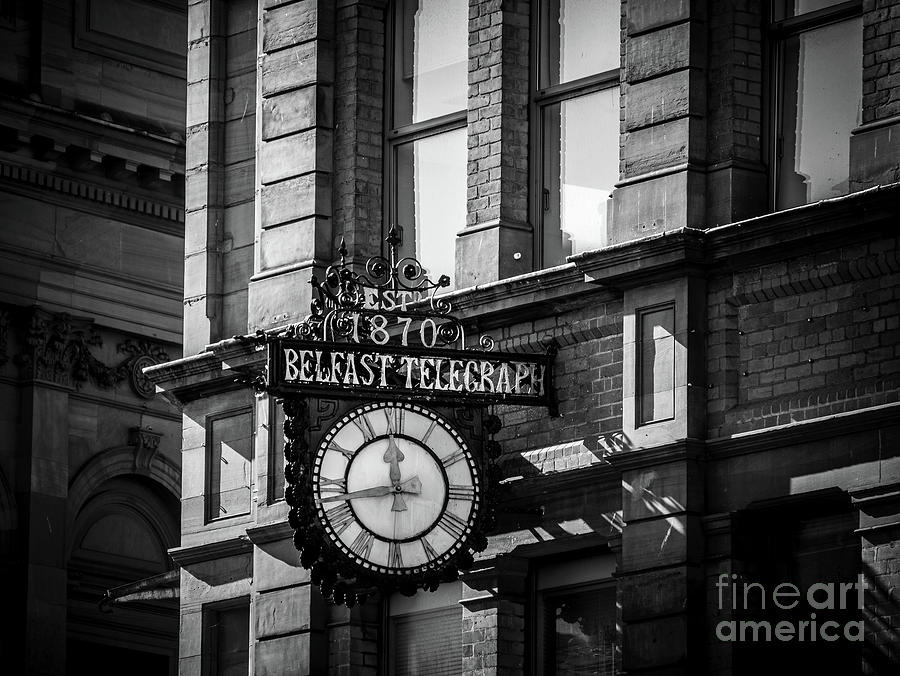 Belfast Telegraph Offices Photograph by Jim Orr