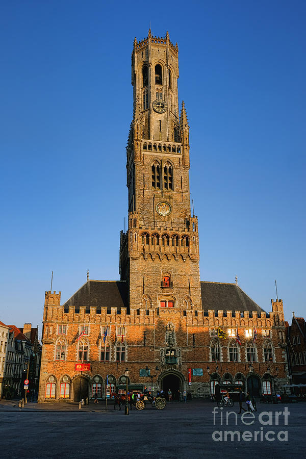 Belfry of Bruges  Photograph by Olivier Le Queinec