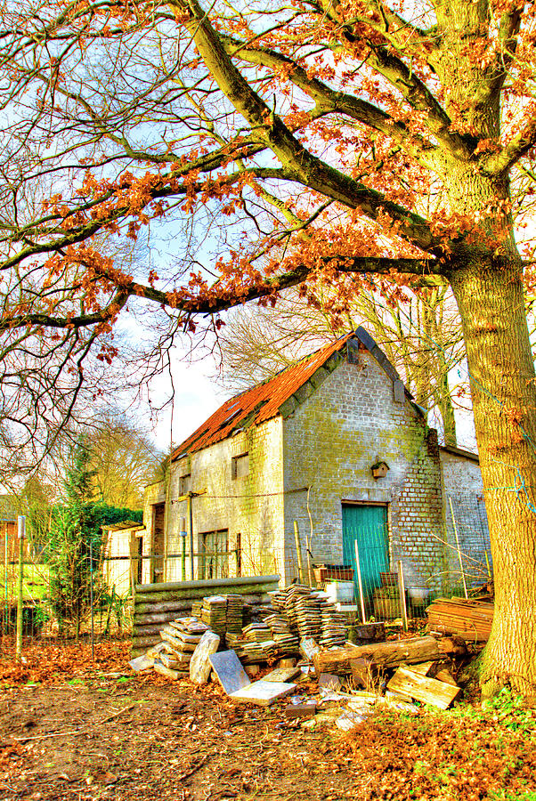 Belgian Barn Photograph by Deborah Smolinske