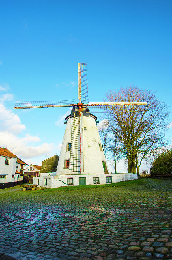 Belgian Windmill Photograph by Deborah Smolinske