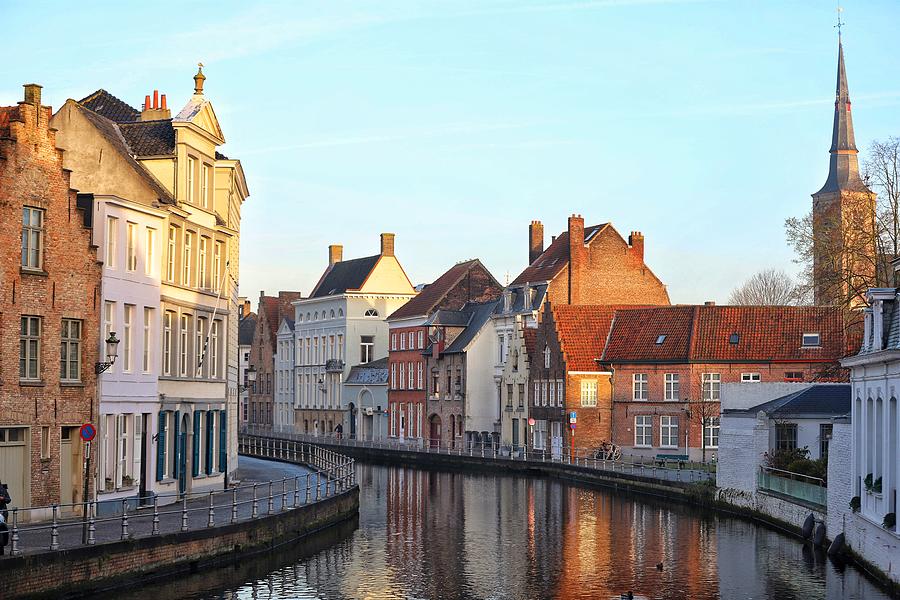 Belgium, City Canal 4 Photograph by Scarola Photography