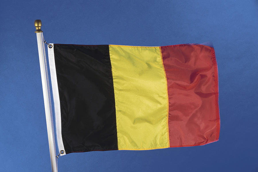 Belgium Flag Photograph by Comstock Images