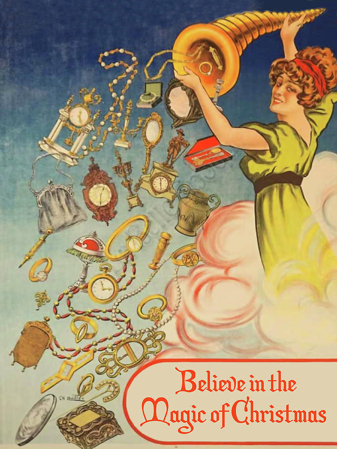 Believe In the Magic of Christmas Digital Art by Long Shot