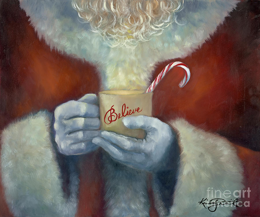 Believe Painting by Kimberly Daniel