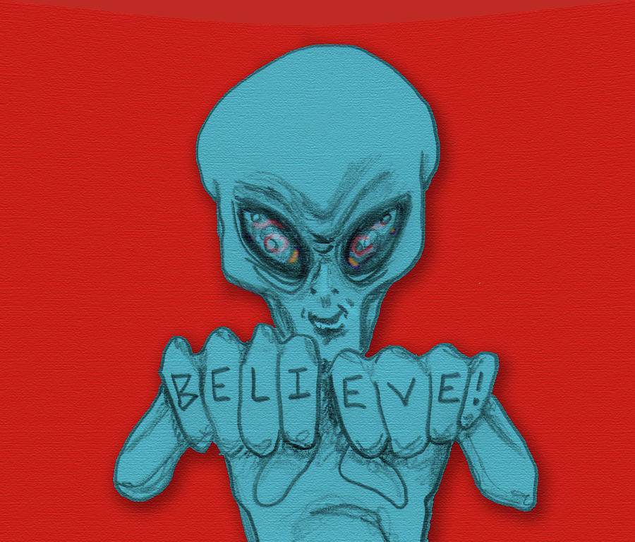 Believe Digital Art by Similar Alien