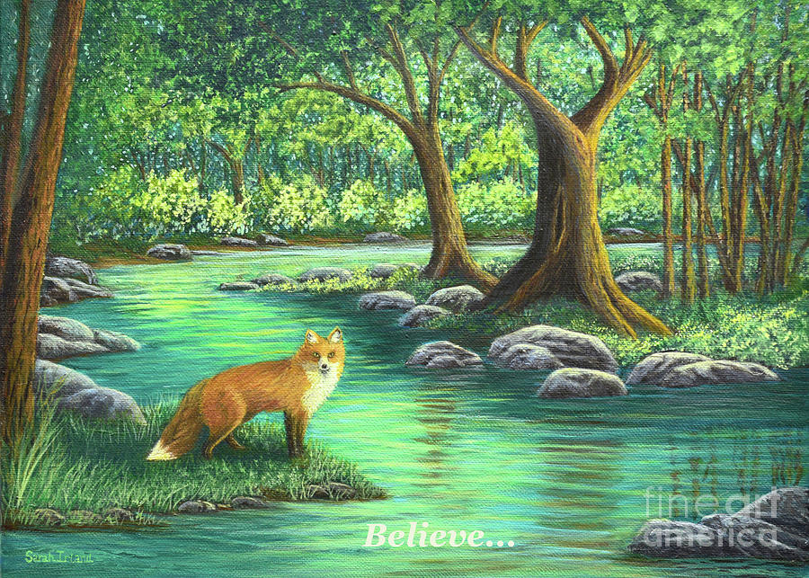 Believe...The Encounter Painting by Sarah Irland