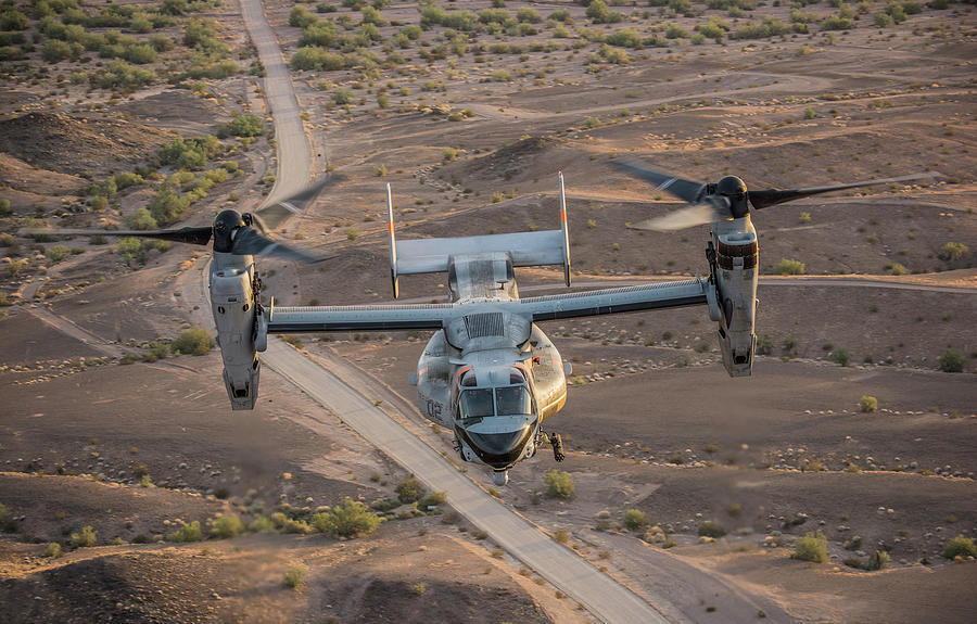 Bell/Boeing V-22 Osprey Photograph by Jay Miller