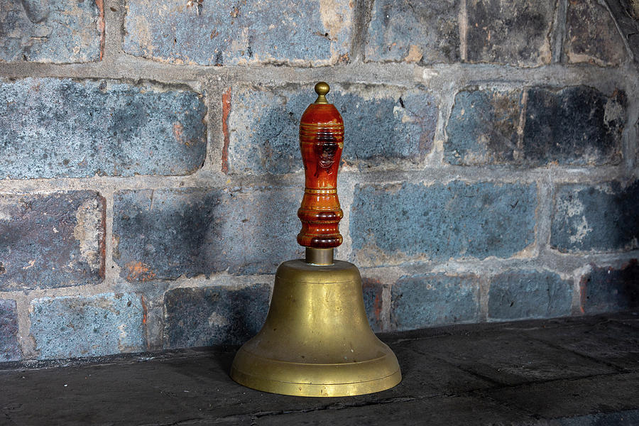 Bell in an alcove Photograph by Steev Stamford