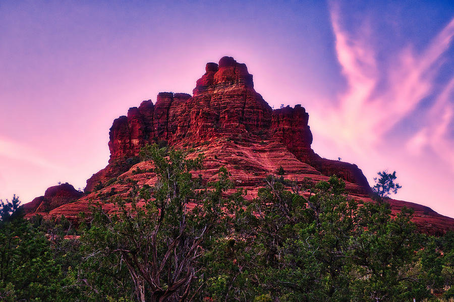 Bell Rock Dawn - Sedona Photograph by Stuart Litoff
