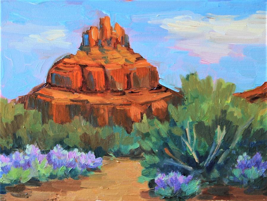Sedona Painting - Bell Rock Vortex by Diane McClary