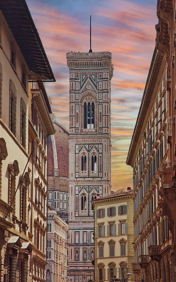 Bell Tower In Florence Darryl Brooks 