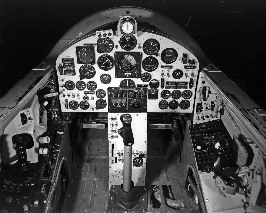 Bell X-15 Cockpit Photograph by Chris Smith