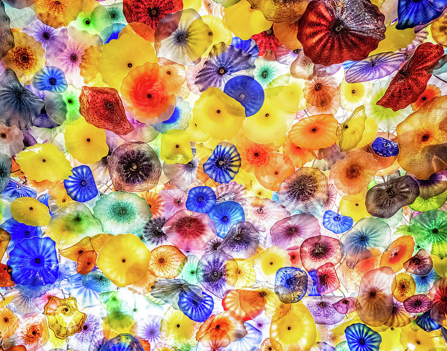 Bellagio Ceiling Photograph by Gerri Bigler