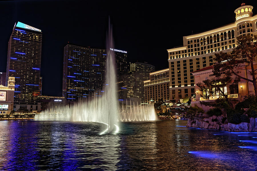 Bellagio Fountain Photograph by Doolittle Photography and Art