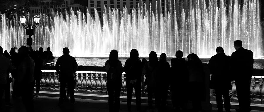 Bellagio Fountains 11 Photograph by Ricky Barnard