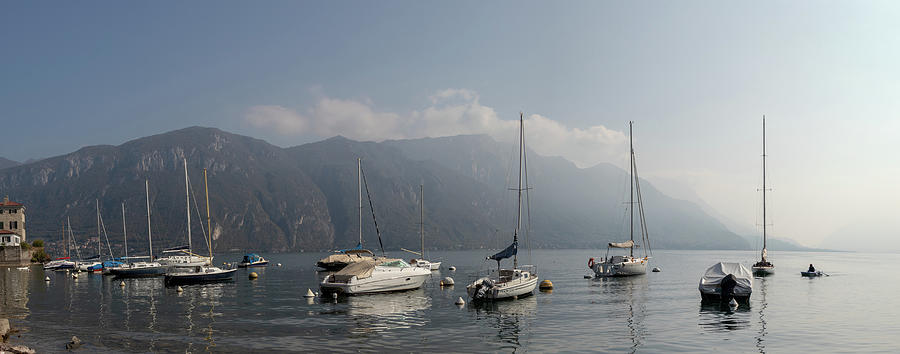 Bellagio, Italy boats on Lake Como Photograph by Avenue Des Images - Pixels