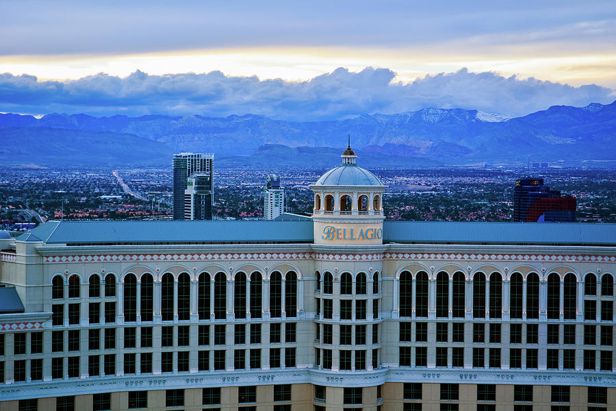 Bellagio Las Vegas Photograph by Kyle Hanson
