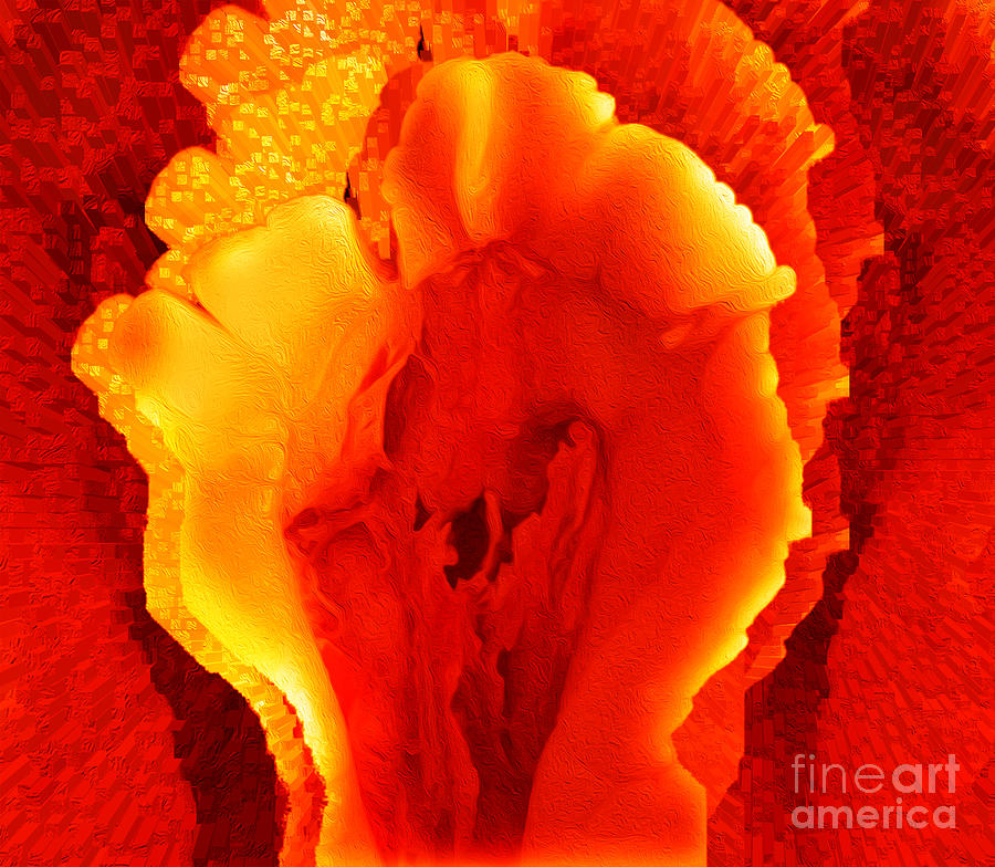 Belle Fleur Rising Sun 2 Digital Art by Aldane Wynter