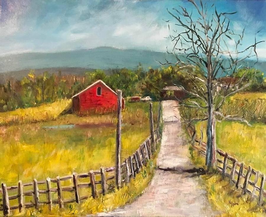 Belle Grove Painting by Nancy Rabe - Fine Art America