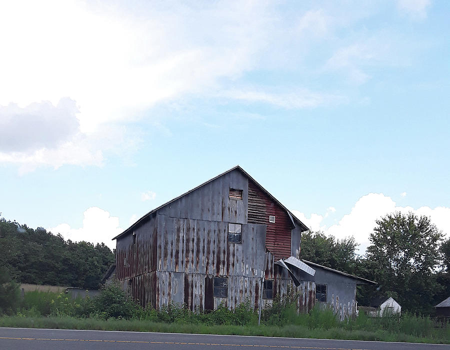 Belle Isle Barn Photograph by Donald Presnell