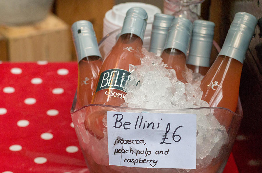 Bellini in Borough Market, London Photograph by Moonstone Images