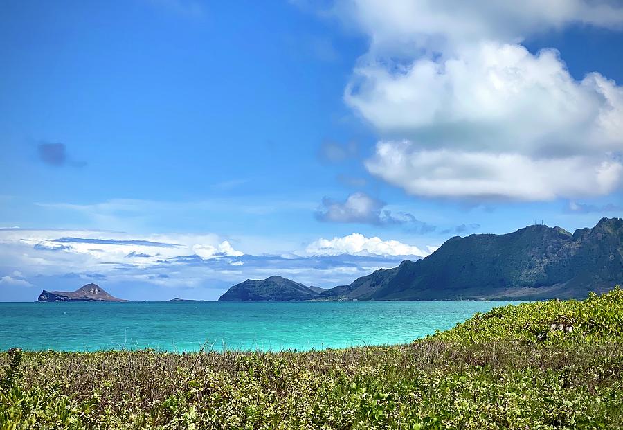 Bellows Beach on Oahu  Photograph by Andrea Callaway