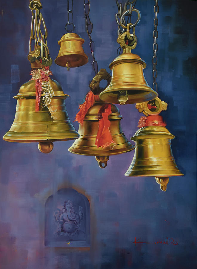 Bells And Ganesha II Painting