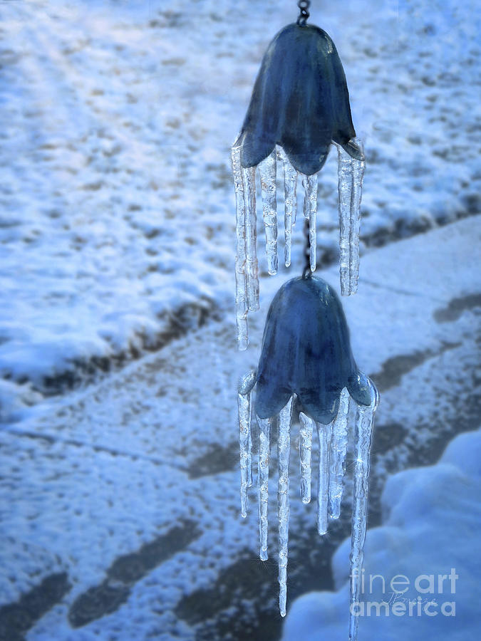Bells and Icicles Photograph by Jennie Breeze